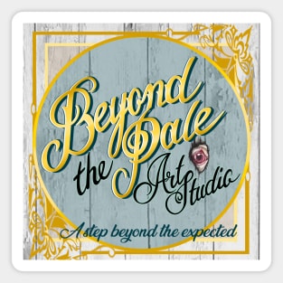 Beyond the Pale Art Studio Logo Design (OG) Magnet